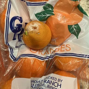 Rotten oranges