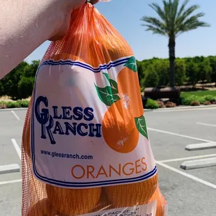 Navel oranges