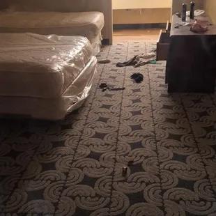 They told me this room was ready, asked me to clean it.