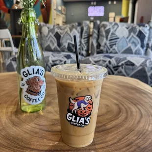 Dulce De Leche Iced Latte
