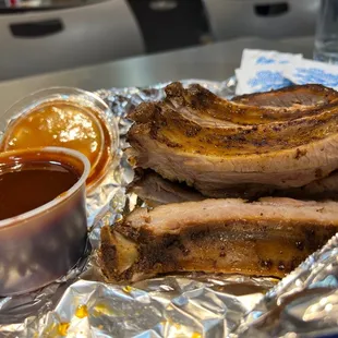 bbq ribs, food, ribs