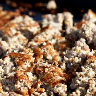 Goetta Crumbles are perfect on everything!
