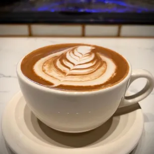 Macadamia milk mocha