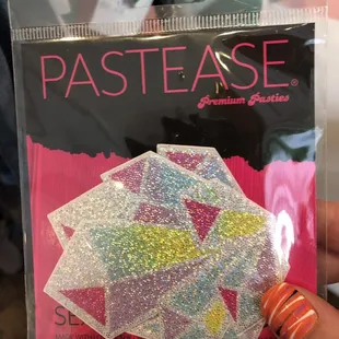 Lots of fun nipple pasties