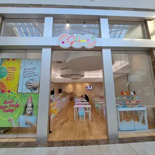 Outside store