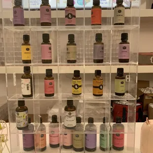 scents to choose from