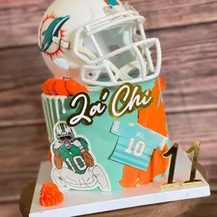 Foot ball cake