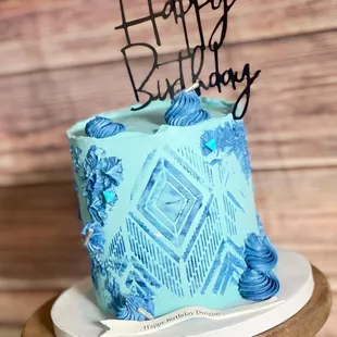 Blue cake