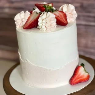 Strawberry cake