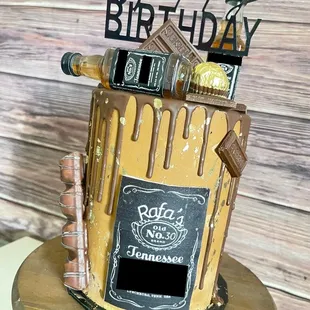 Brown cake