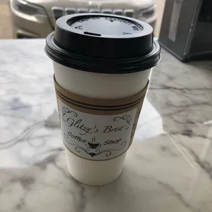 Enjoying Coffee on rainy day in Fort Stockton