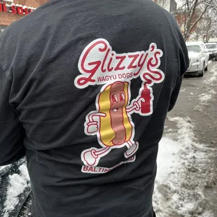 a man standing in the snow