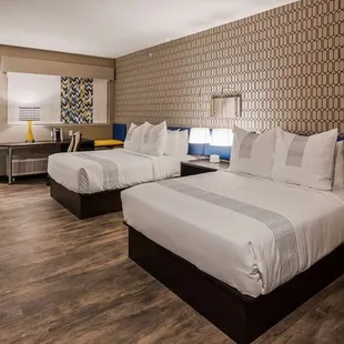 Guest Room with Two Queen Beds