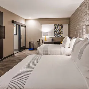 Guest Room with Two Queen Beds