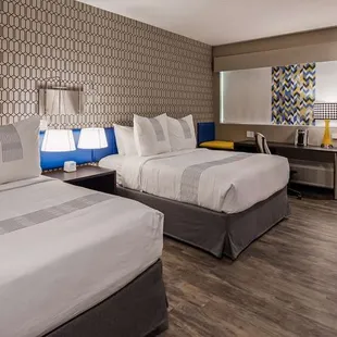 Guest Room with Two Queen Beds