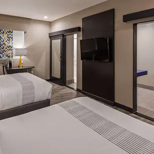 Guest Room with Two Queen Beds