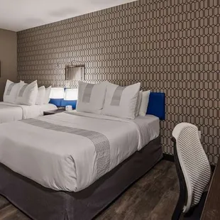 Guest Room with Two Queen Beds