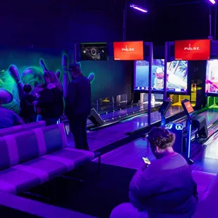 Mini Bowling @ GLO Mini Golf - San Bernardino