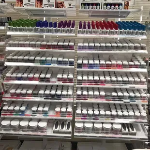 Huge selection of gelish products and so many other brands!!