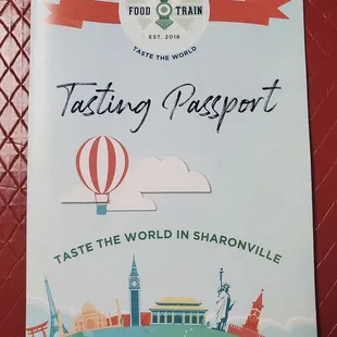 The grand opening pamphlet cover