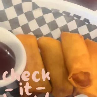 Egg rolls