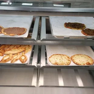 a variety of baked goods