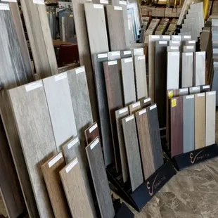 So many options for a wood plank tile!!!