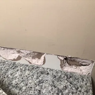 Drywall damage