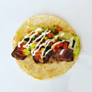 Mediterranean Lamb Taco