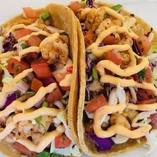 Spiced Drunken Shrimp Taco