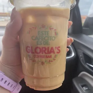 The vanilla lavender coffee