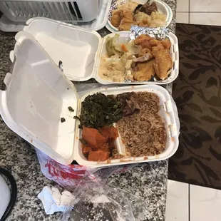 A little left over after the first round