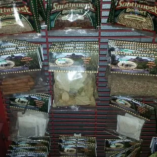 a variety of burritos