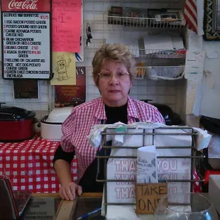 Owner Gloria Carrillo