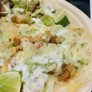 Shrimp taco
