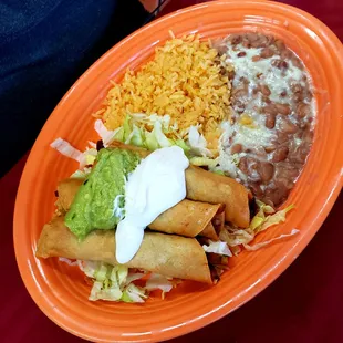 Can't go wrong with the Flautas