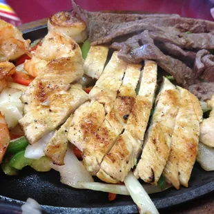 I think this was the fajita supreme? $15 under the served all day menu