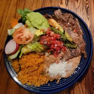 Carne Asada plate