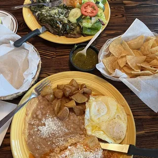 Tamale and Eggs