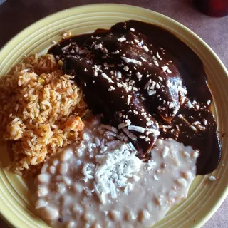 Enchiladas de Mole
