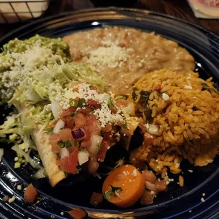 Taquitos Plate