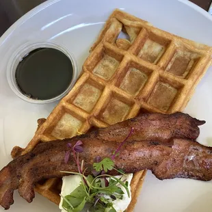 Savory Waffle Plate