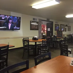 Antique mall connected, along with a meeting hall.