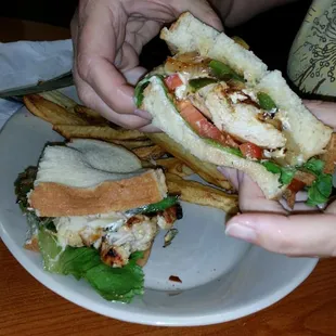 Chicken sandwich, yum