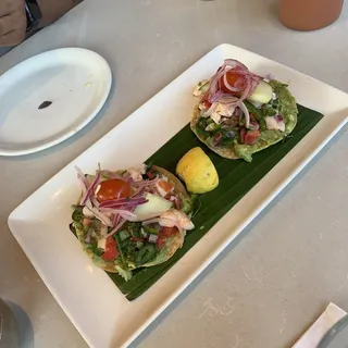 Ceviche Tostada*