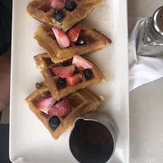 Tres Leches Waffles