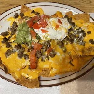 Carne asada nachos