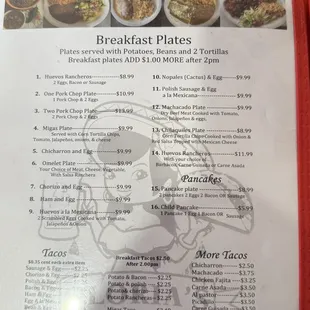 oysters and mussels, menu