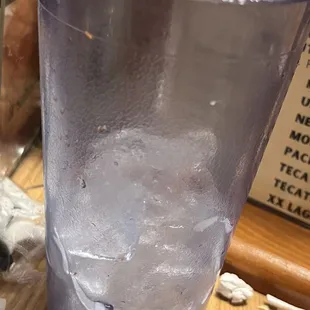 Cup unclean