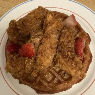 Chicken and Waffles to go